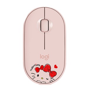 Hàng Có Sẵn Chuột Logitech Không Dây Chính Hãng Chuột Không Dây Pebble Hello Kitty M350 Kèm Cho Máy Tính Xách Tay Máy Tính Xách Tay Và Máy Mac - Product Image 1