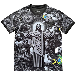 2024-2026 スペシャルエディション イエスと平和の鳩 サッカーユニフォーム ファンエディション メンズスポーツシャツ フットボールジャージー 卸売 - Product Image 4