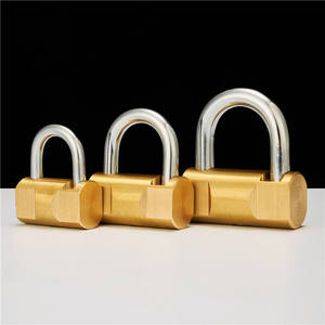 סיטוני oem odm פליז padlock מפתח סטנדרטי לפתוח דלת אבטחה עם קנס עבודה בסדר - Product Image 1