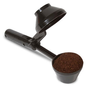 Cuchara de café y embudo para cápsulas de café recargables reutilizables K Cup - Product Image 1