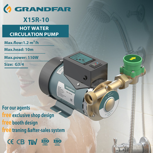 Pompe de Circulation Domestique Grandfar OEM/ODM 220 Volts, Pompe de Surpression d'Eau Automatique X15R-10 Silencieuse et Intelligente - Product Image 1