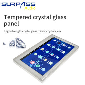 Système audio intelligent avec écran tactile pour cinéma maison, amplificateur stéréo numérique, Bluetooth, Wifi, amplificateur mural 8*25W - Product Image 3