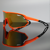Bettega lunettes de sport de plein air grand cadre hommes et femmes ski alpinisme coupe-vent sable ombre protection UV 6821