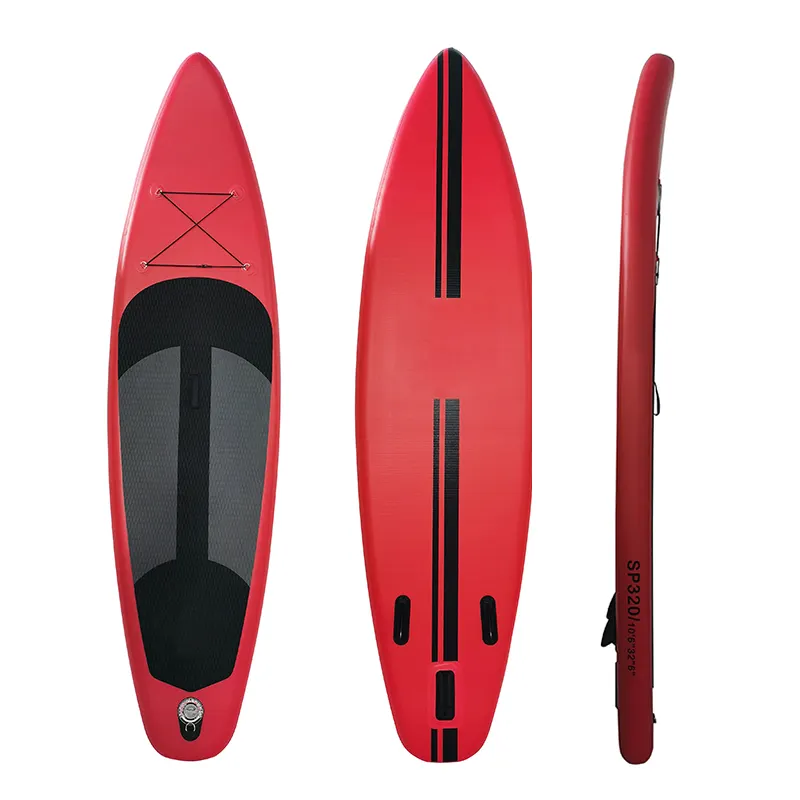 320cm all'ingrosso PVC eco friendly galleggiante dock yoga gonfiabile sup paddle board