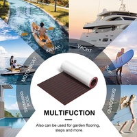 Tapis de sol de bateau personnalisé Sea Deck, tapis en mousse EVA, antidérapant, auto-adhésif, tapis de pont en teck pour yacht, camping-car, glacière, kayak, jet ski, accessoires