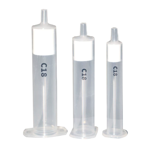 ตลับกรองสารแบบโซลิดเฟส C18 SPE, ซิลิกาแบบยึดติดด้วย ODS Octadecylsilane, สารดูดซับ 200/300/500/1000 มก., คอลัมน์ SPE ขนาด 3 มล./6 มล./12 มล. - Product Image 1