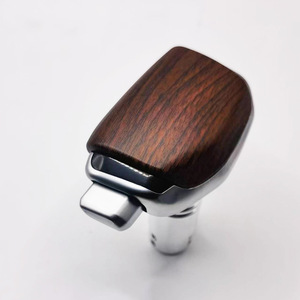 Chen Can Car Gear <b>Knob</b> Wood Grain Carbon Fibre Ergonomic <b>Shift</b> Lever For General Models - Product Image 3