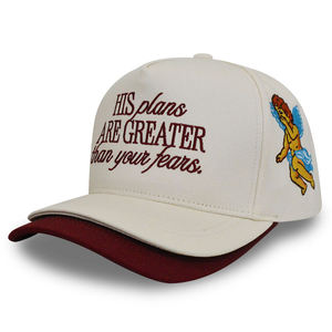 Gorra de Béisbol Bordada de Doble Visera (Estilo Color-Block) - Gorras con Logotipo Personalizado: un Accesorio de Moda para Exteriores - Product Image 3