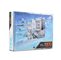A SU ROG STRIX X870-A GAMING WIFI Desktop ATX Facteur de forme Double canal de mémoire Disque dur intégré Soufflage de neige