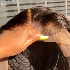 Best Seller Fake Scalp Natural Color Silky Straight <strong>Braided</strong> <strong>Wig</strong> Virgin Peruvian Human Hair Lace Front <strong>Wig</strong> - Product Image 1