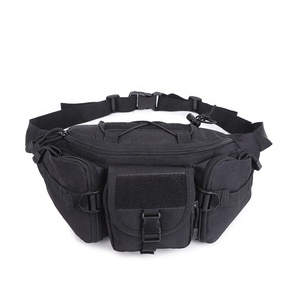 <span class=keywords><strong>Riñonera</strong></span> Táctica para <span class=keywords><strong>Hombre</strong></span>, Bolsa de Cintura Negra, Cinturón de <span class=keywords><strong>Cadera</strong></span>, para Senderismo, Pesca, Caza, Bolsa Táctica de Cintura - Product Image 1