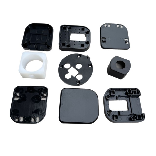 Custom Plastic Injection Molding Parts Special Shaped Components PP PC ABS Materials Cutting Services