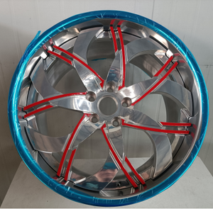 Llantas de coche de pasajeros personalizadas 2 piezas de aleación de rueda forjada 18/19/20/21/22/23/24/26 pulgadas T6061 llantas de coche de aluminio de aviación <span class=keywords><strong>Corvette</strong></span> - Product Image 5