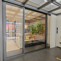 Ventana Abatible de Aluminio con Aislamiento Acústico, Impermeable y Eficiente Energéticamente, con Certificación NFRC, de la Marca Deioux