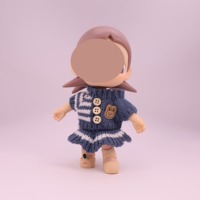 Vente en gros directe usine SAILEA Vêtements de poupée pendentif Bubble Mart au crochet Multicolore Impression de logo personnalisable Tendance