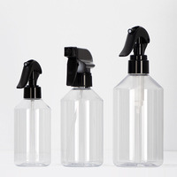 Großhandel 10 oz 16 oz PET Material Bernstein braun Luxus Körpers pray Kosmetisches Haarspray Kunststoff Leerer Flaschen behälter