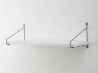 Meubles de rangement de bureau muraux avec kit de planches de bois Supports de rangement et kits d'angle