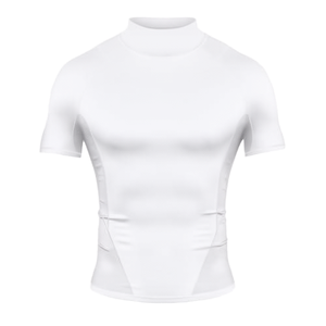 เสื้อยืดคอกลมสีพื้นสำหรับผู้ชาย ทรงปกติ แขนสั้น ระบายอากาศได้ดี น้ำหนักเบา เหมาะสำหรับใส่ลำลองในฤดูร้อน น้ำหนัก 180 กรัม ผ้าทอ โพลีเอสเตอร์ 100% แบบเรียบ - Product Image 1