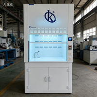 Hotte de laboratoire moderne en acier résistant à la corrosion, revêtement époxy, équipement de traitement des gaz d'échappement, purification par pulvérisation d'eau, usage hospitalier