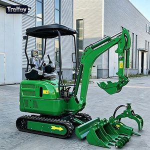 Mini Escavatore Cingolato da 2 Tonnellate CE EPA Euro 5 per Scavo di <span class=keywords><strong>Fosse</strong></span> per Insilato e Stoccaggio Mangimi per Bestiame - Attrezzatura per Uso Agricolo - Product Image 1
