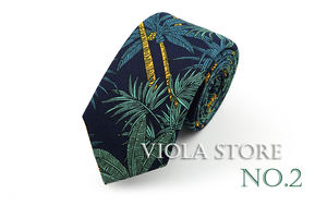 Recommander Sandy Beach Holiday Style 6.5cm Cravate Plantes Tropiques Imprimé 100% Coton <span class=keywords><strong>Nice</strong></span> Hommes Mode Chemise Vacances Cravate Accessoire - Product Image 6