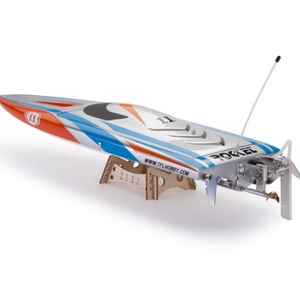 TFL HOBBY 1111Z-F-S1 Bateau miniature électrique télécommandé pour débutants, coque en plastique, bateau rapide RC, jouet électrique - Product Image 1