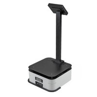 Foxtechrobot S30 模块化无人地面交通工具机器人底盘套件，适用于 DIY 研究/配送机器人，铝合金框架，支持 GPS 导航