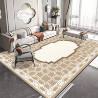 0179 Grand tapis de sol moderne minimaliste de luxe pour salon, paillassons pour la maison