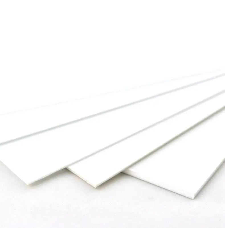عالي اللمعة أبيض ألواح PVC صلبة لتشكيل الفراغ البلاستيك 3D ألواح للحائط