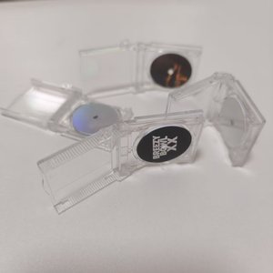 Porte-clés numérique intelligent en PVC, mini CD holographique, collection d'albums de musique vidéo créative NFC - Product Image 2