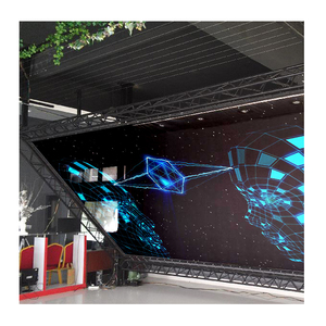 <strong>Customized</strong> Stage 45 Degree Pyramid <strong>Hologram</strong> Foil <strong>3D</strong> Holographic Projection System <strong>3D</strong> <strong>Hologram</strong> Live Performance - Product Image 2