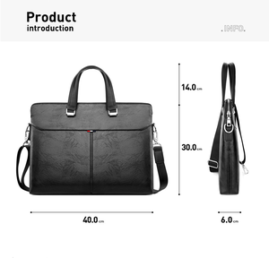 VICUNA POLO <span class=keywords><strong>borsa</strong></span> uomo nuovissima personalizzata <span class=keywords><strong>borsa</strong></span> moda <span class=keywords><strong>nera</strong></span> <span class=keywords><strong>borsa</strong></span> da ufficio in pelle PU da 15.6'' - Product Image 6