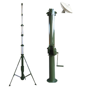 Mât d'antenne radio télescopique pliable en <span class=keywords><strong>aluminium</strong></span> portable de 5 m/17 pieds - Product Image 2