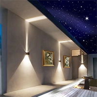 Applique murale LED IP65 pour extérieur, balcon, véranda, jardin, allée, éclairage décoratif, lampe de chevet intérieure en aluminium AC110V 220V