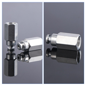 FB-L27 Aluminum Connector for Pneumatic Cylinder <b>Robotic</b> Arm Components Injection Molding Machines Made with Brass Material - Product Image 4