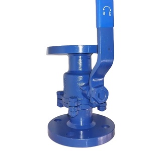Vanne à boisseau sphérique personnalisable 1/2'' en acier inoxydable 316 WCB (CS) à double brassage, à extrémités à brides ASA 150 #   Joint d'étanchéité de siège percé en PTFE, manuel, OEM SAPCO, garantie 1 an - Product Image 1