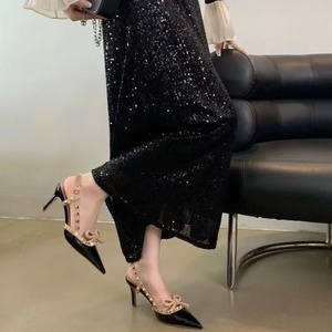 Nuevos Zapatos Italianos Suaves de Talla Grande para Fiesta de Boda con Tacón Alto - Product Image 3
