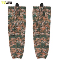 BETHERIVAL Calcetines de Hockey Personalizados al por Mayor, Tejidos, Sublimados, para Adultos, 100% Poliéster, de Secado Rápido, con Logotipo Personalizado, Unisex, con Nombre de Equipo Personalizado