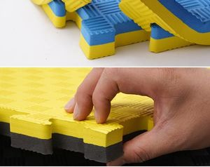 Vente chaude EVA Puzzle Exercice <span class=keywords><strong>Inter</strong></span> carreaux de verrouillage eva tapis en mousse tatami puzzle tapis de sol - Product Image 4