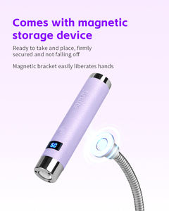 SNRQI <span class=keywords><strong>2026</strong></span> Neuheiten G1 KI-Nagellampe Großhandel KI-Sensor UV-<span class=keywords><strong>LED</strong></span>-Nagellampe 2 Timer Magnetischer Rotationsständer 1H Kabellose UV-Lampe - Product Image 3