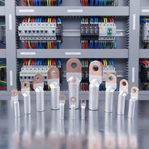 Биметаллические соединительные клеммы для электрических кабелей: медные и алюминиевые наконечники - Product Image 4