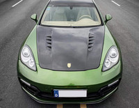 Capot en fibre de carbone de haute qualité pour Porsche Panamera 970 2011-2017, style MSY, état neuf
