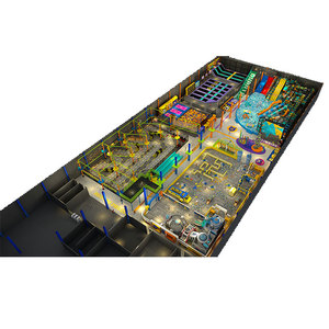 Estuches Pokiddo 2000-3000 m² Familia Parque infantil interior Niños y adultos Centro deportivo Trampolines Parques - Product Image 4