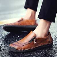 Mocassins de conduite décontractés pour hommes, grande taille, nouvelle collection automne, style international, à enfiler, antidérapants, bout rond, pour affaires