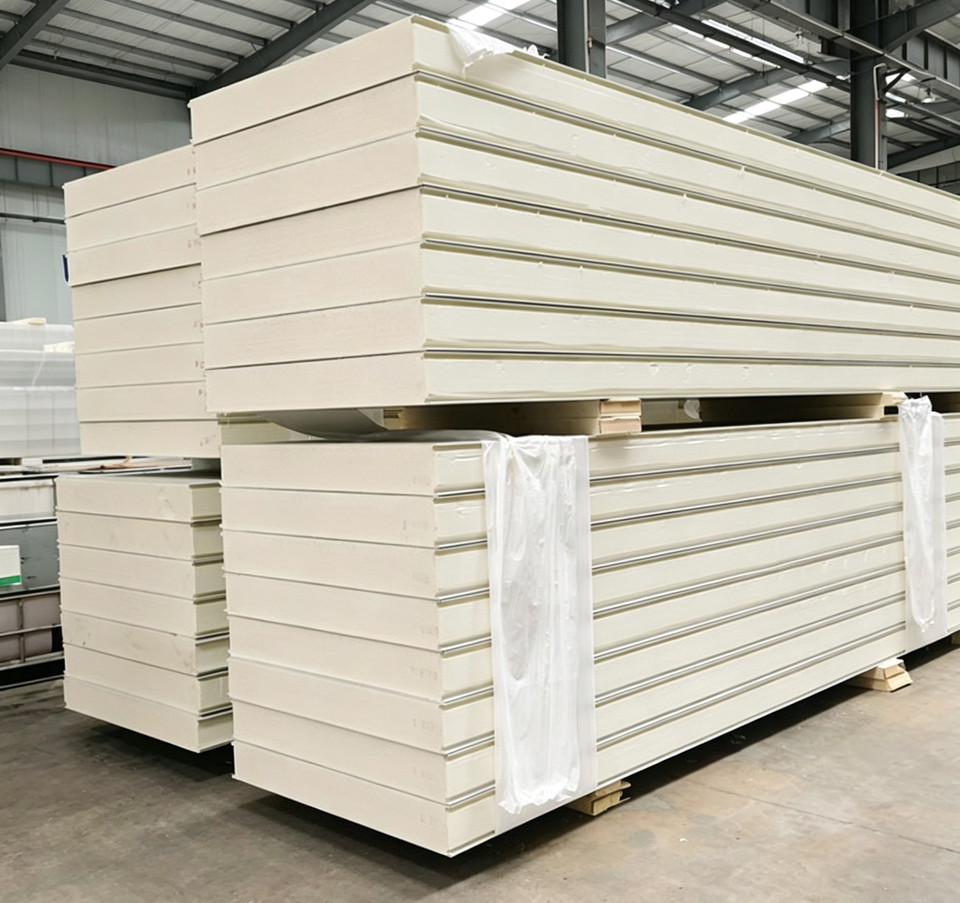 Shingle Pattern Options High Density PU Sandwich Panel for Corrugated Roofing Sheets and Facade ...