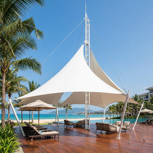 Tente de terrain de basket-ball personnalisée sur mesure, structure en membrane paysagère pour <span class=keywords><strong>zone</strong></span> commerciale de tourisme - Product Image 4