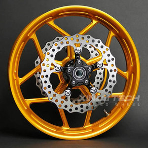 Rines de Motocicleta de Aleación de Aluminio Forjados Personalizados XL, Piezas de Motocicleta de Alta Calidad, Color Rojo <span class=keywords><strong>para</strong></span> Ruedas <span class=keywords><strong>Harley</strong></span> <span class=keywords><strong>Davidson</strong></span> - Product Image 6