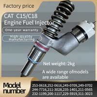 Ensemble d'injecteur neuf CAT253-0618 211-3028 pour moteurs C15/C18 pièces de Construction de machines industrielles 1 an