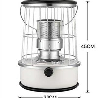 Nouveau Chauffage au Kérène Portable TS-77 en Acier Coupe-Vent 2026, Non Électrique, pour Camping en Extérieur, Pêche sur Glace et Usage Domestique