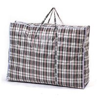 PE PP Extra Large Solide Durable Sac Réutilisable Sac À Linge Sac De Rangement Panier pour Blanchisserie Déménagement Shopping Stockage Voyage